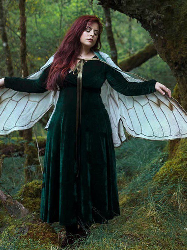 tempus-campamento Vestido de inspiración feérica de El Costurero Real